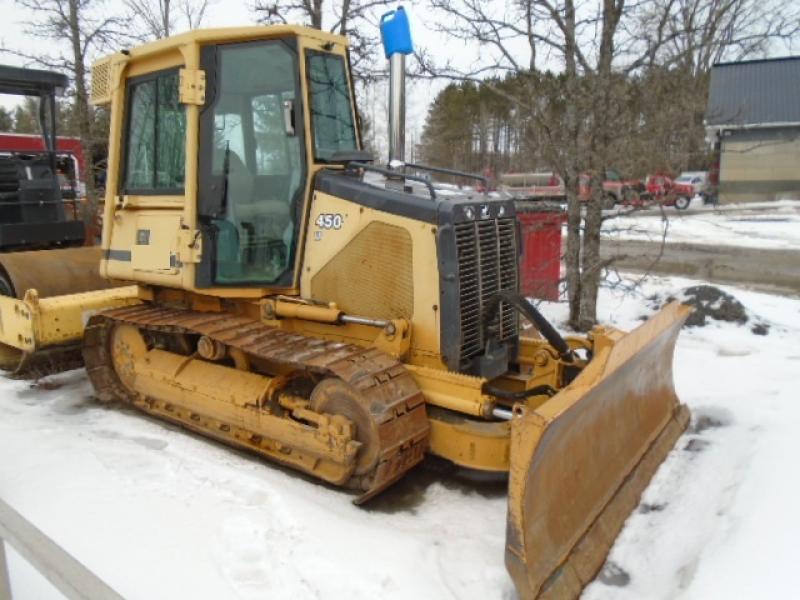 Tracteur à chaînes ( 0 à 15 tonnes) John Deere 450H 2000 En Vente chez EquipMtl