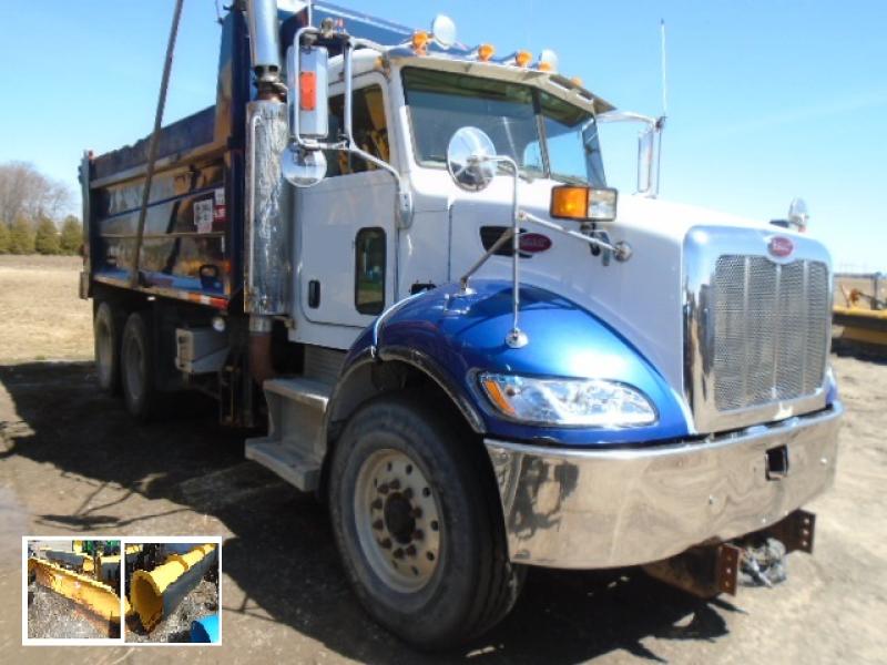 Camion dompeur 10 roues Peterbilt PB340 2008 En Vente chez EquipMtl
