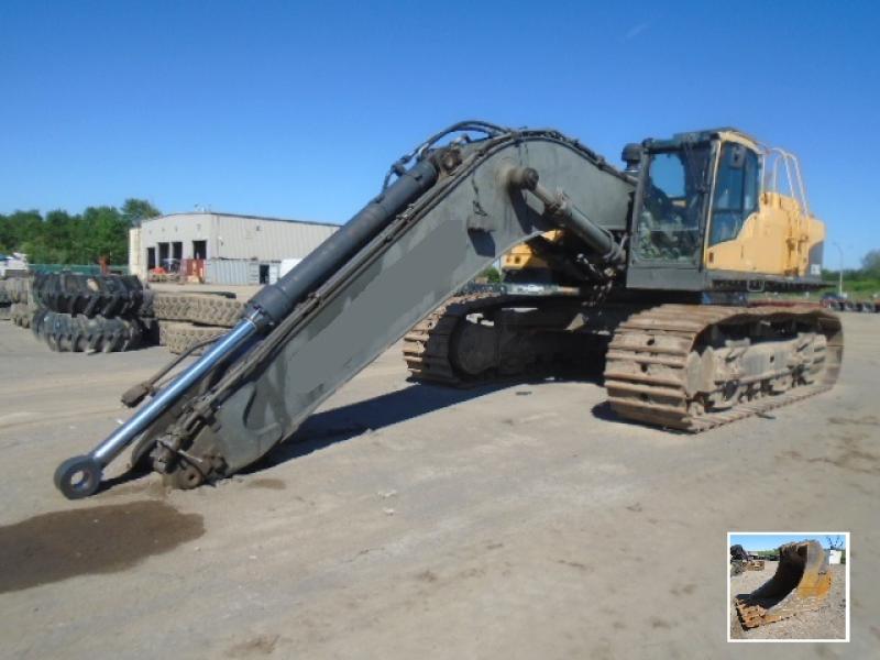 Excavatrice (40 tonnes et plus) Volvo EC700CL 2008 En Vente chez EquipMtl