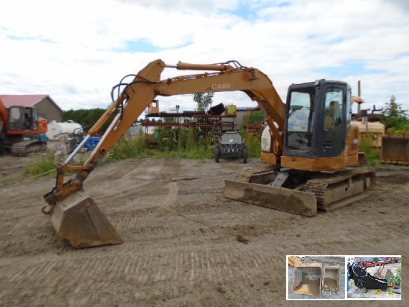 Excavatrice ( 8 tonnes et moins) Case CX75SR 2006 En Vente chez EquipMtl