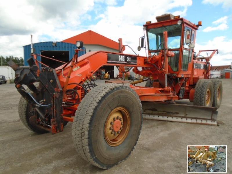 Niveleuse equip. Caterpillar 14G 1981 En Vente chez EquipMtl