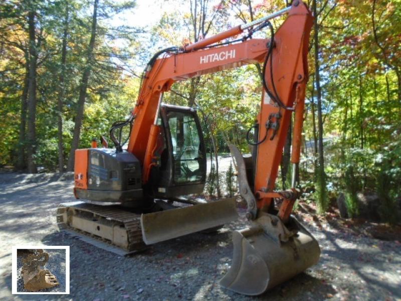 Excavatrice ( 8 tonnes et moins) Hitachi ZX75US-5N 2014 En Vente chez EquipMtl