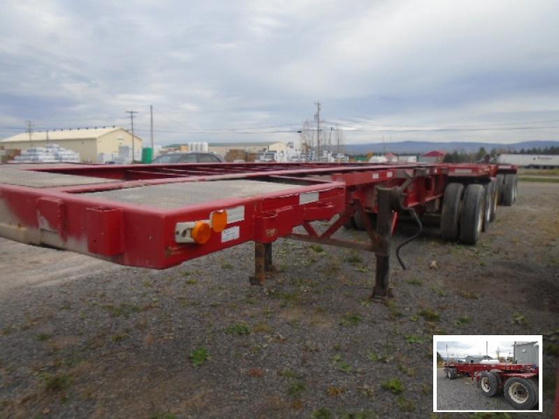 B-Train flatbed Lode King PF9 1998 For Sale at EquipMtl