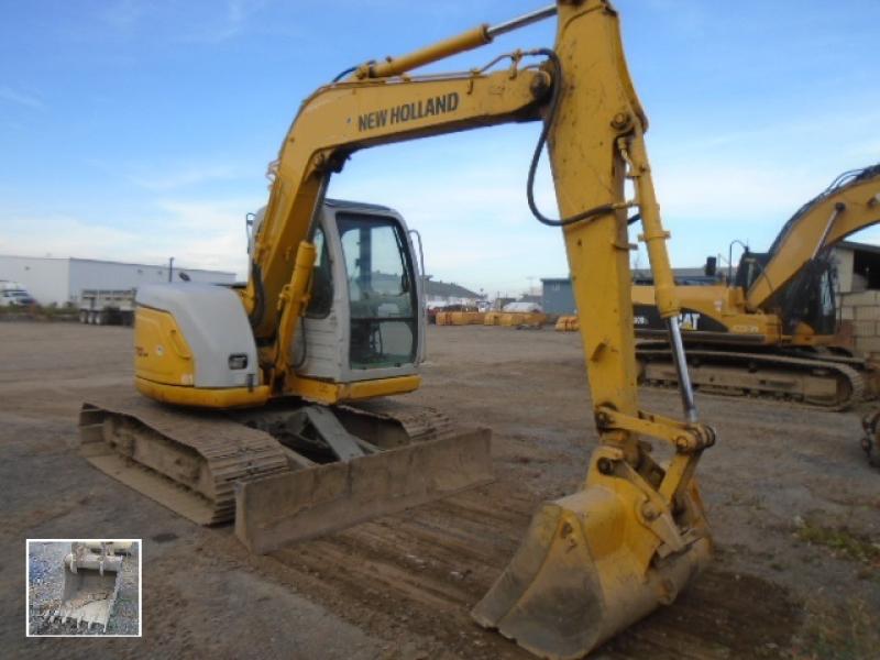 Excavatrice ( 8 tonnes et moins) New Holland E70 SR 2006 En Vente chez EquipMtl