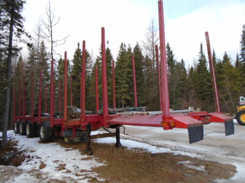 Log trailer Temisko LDEM48 1994 For Sale at EquipMtl