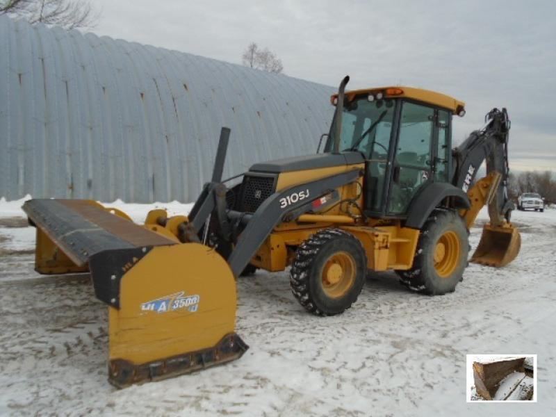 Chargeuse-pelleteuse equip. John Deere 310SJ 2010 En Vente chez EquipMtl