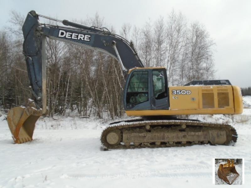 Excavatrice (20 à 39 tonnes) John Deere 350D LC 2006 équipement