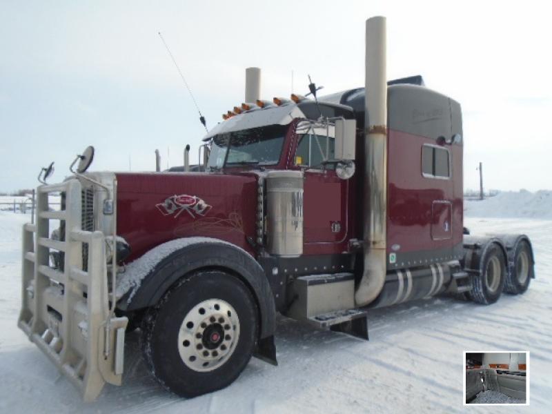 Camion Tracteur 10 roues couchette Peterbilt 379 2003 En Vente chez EquipMtl