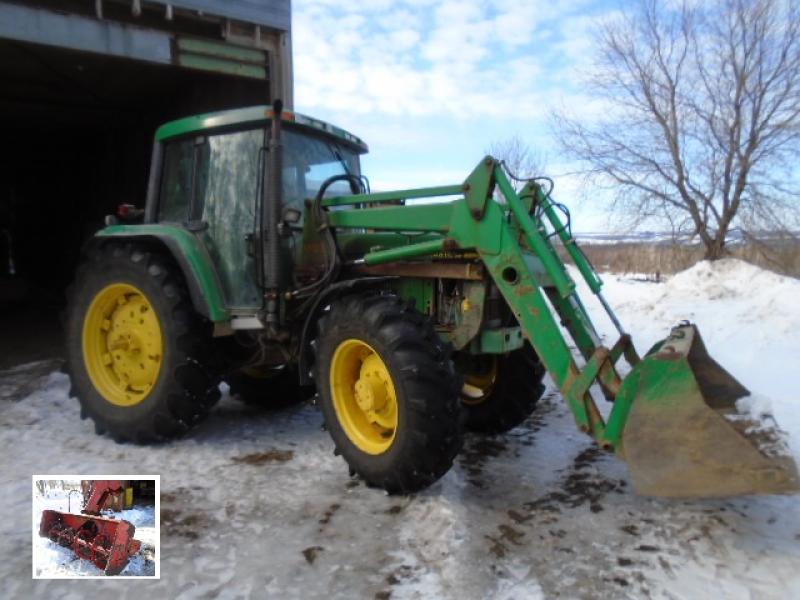 4X4 tractor agricultural and snow John Deere 6410 1999 For Sale at EquipMtl