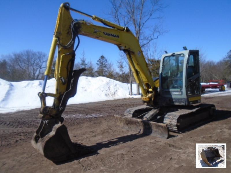 Excavatrice ( 8 tonnes et moins) Yanmar ViO80 2011 En Vente chez EquipMtl