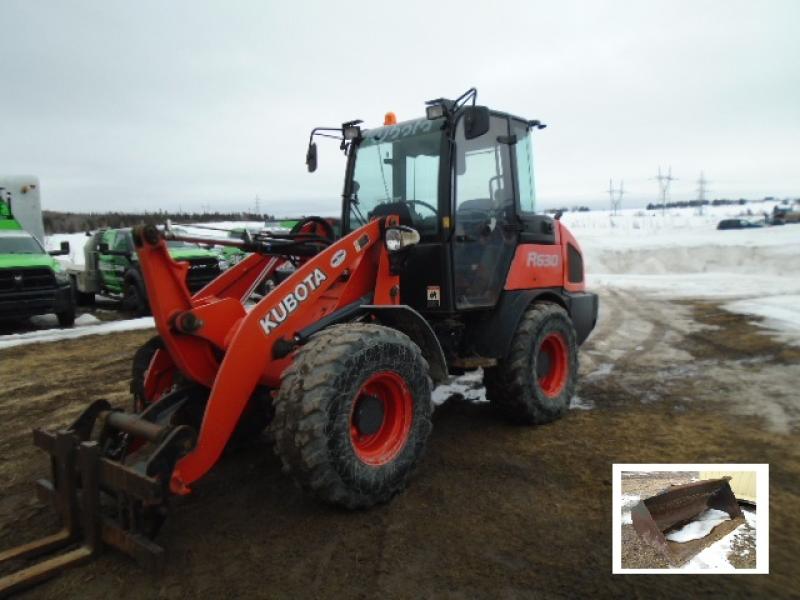 Compact loader 5 tons or less Kubota R630C 2018 For Sale at EquipMtl