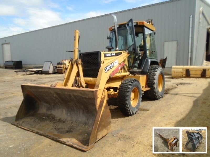 Chargeuse-pelleteuse equip. John Deere 310SE 1998 En Vente chez EquipMtl