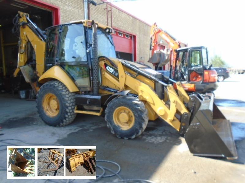Chargeuse-pelleteuse equip. Caterpillar 420F2 IT 2012 En Vente chez EquipMtl