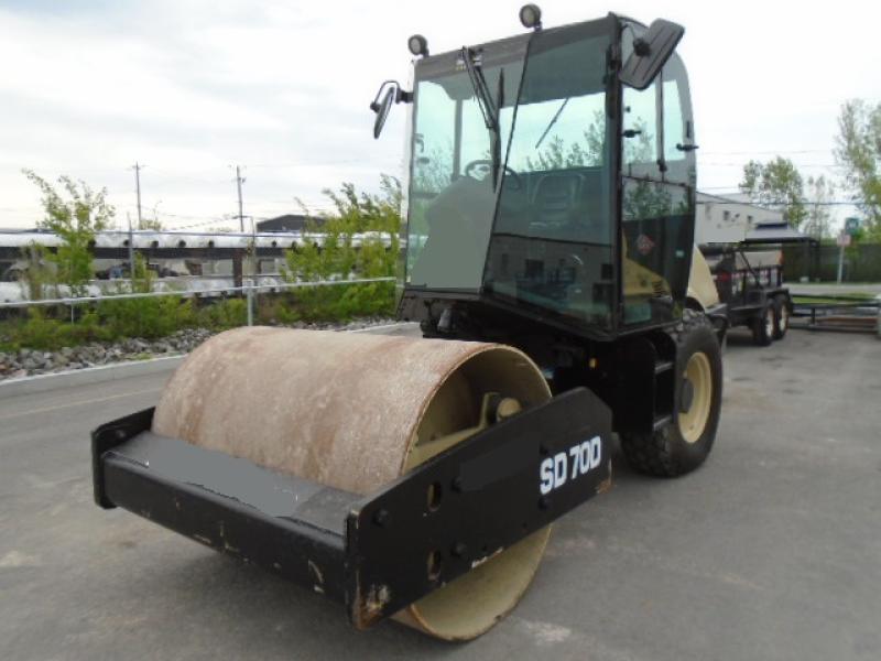 Rouleau compacteur à gravier Ingersoll-Rand SD-70D TF 2006 En Vente chez EquipMtl
