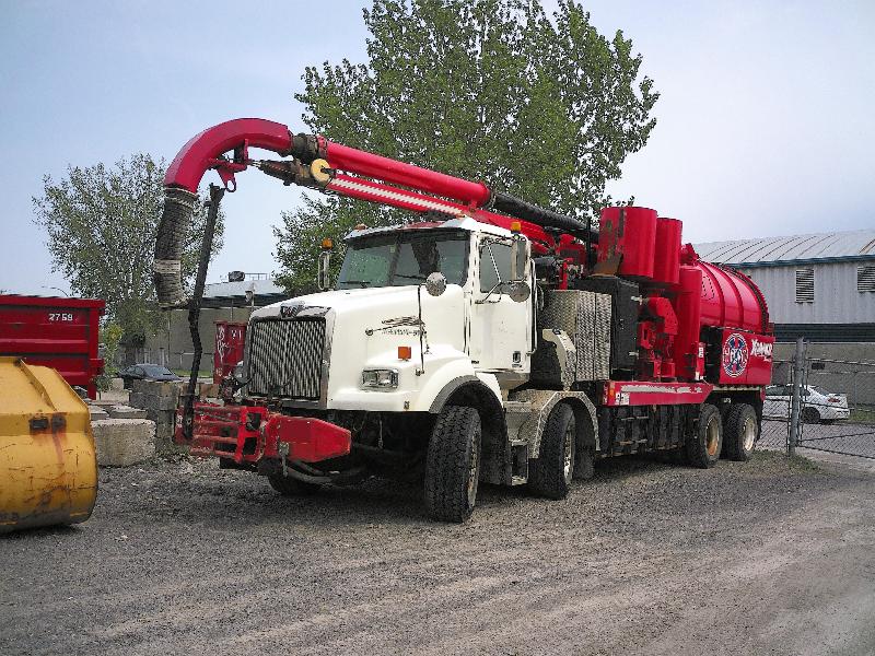 Hydro excavatrice par aspiration Western Star 4800 TS 2013 En Vente chez EquipMtl