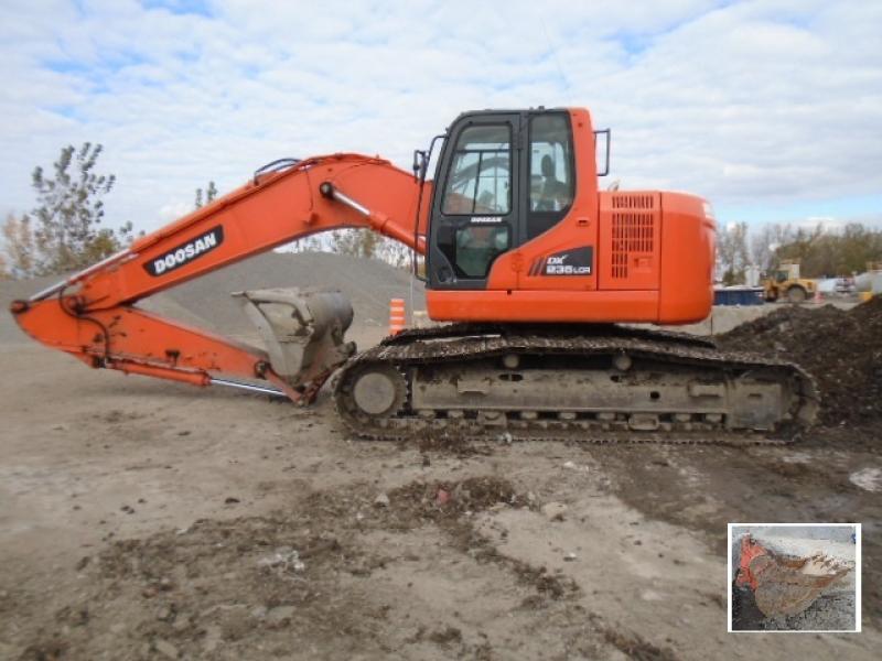 Excavator (20 to 39 tons) Doosan DX235LCR 2012 For Sale at EquipMtl