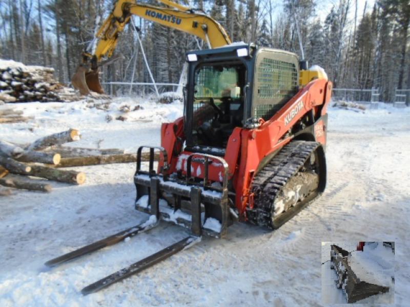 Chargeur sur chenilles Kubota SVL75-2 2016 En Vente chez EquipMtl