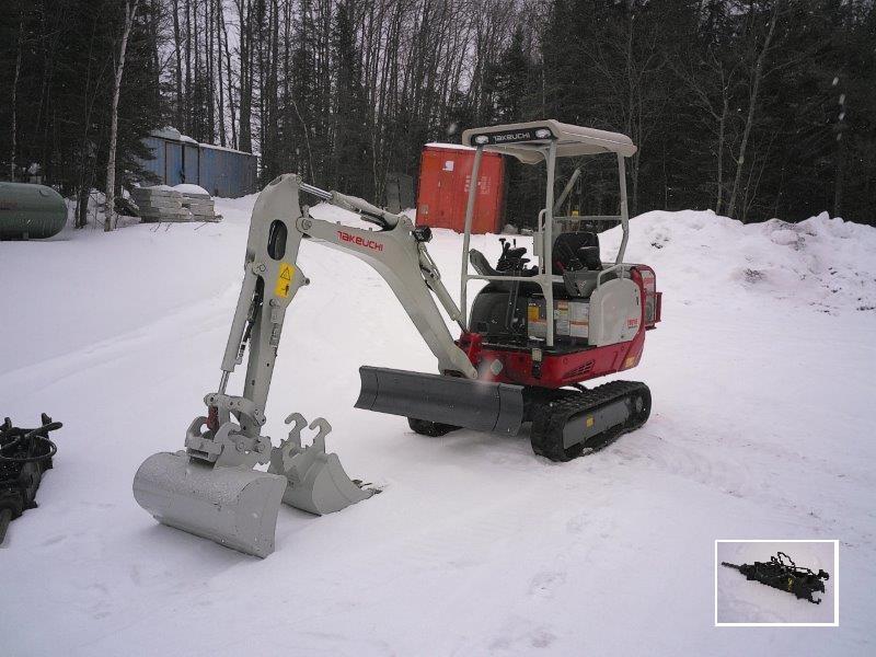 Excavator ( 8 tons and less) Takeuchi TB216 Hybride 2021 For Sale at EquipMtl