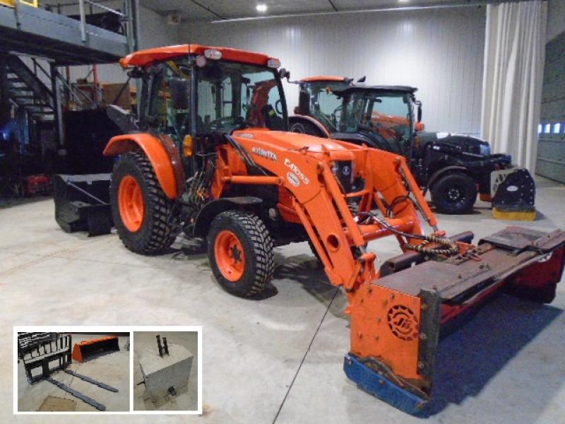 4X4 tractor agricultural and snow Kubota L6060 2018 For Sale at EquipMtl