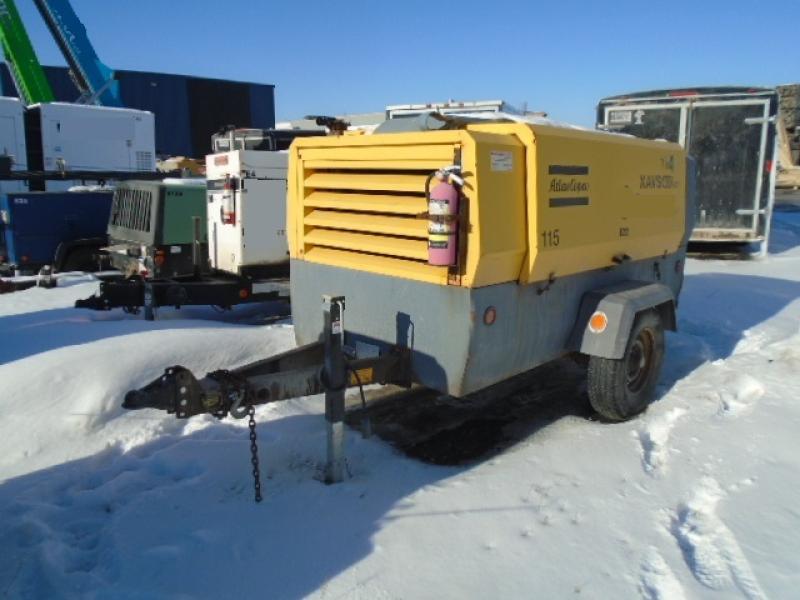 Compresseur sur roues Atlas Copco XAVS 400 JD1T4 2013 En Vente chez EquipMtl