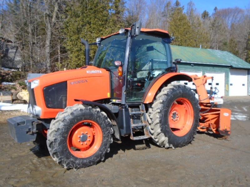 4X4 tractor agricultural and snow Kubota M100GX 2014 For Sale at EquipMtl