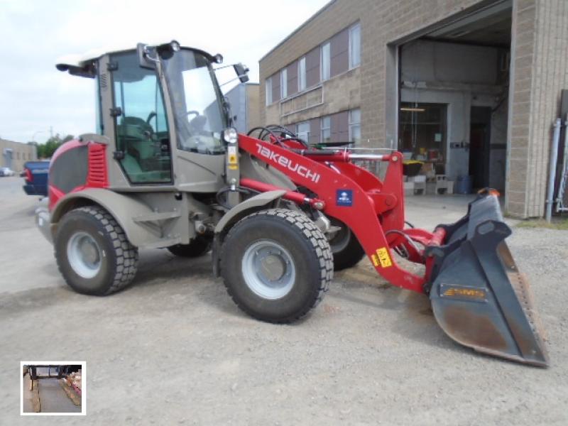 Compact loader 7 tons or less Takeuchi TW80C3HS 2022 For Sale at EquipMtl