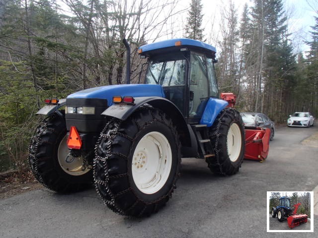 Tracteur neige 4X4 Nee Holland TV140 2003 En Vente chez EquipMtl